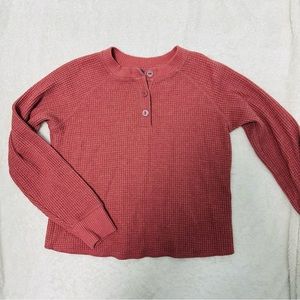 Old Navy Women's Long Sleeve Henley Sweater